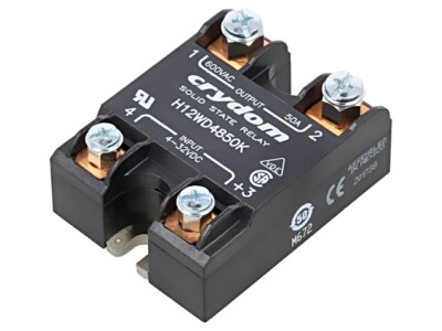 H12WD4850K Relais: Halbleiter USteuer: 4-32VDC 50A 48-660VAC -40-80°C SENSATA /