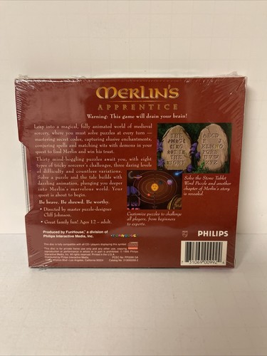 Philips CDi Merlin’s Apprentice Complete Brand New & Sealed - Picture 2 of 6