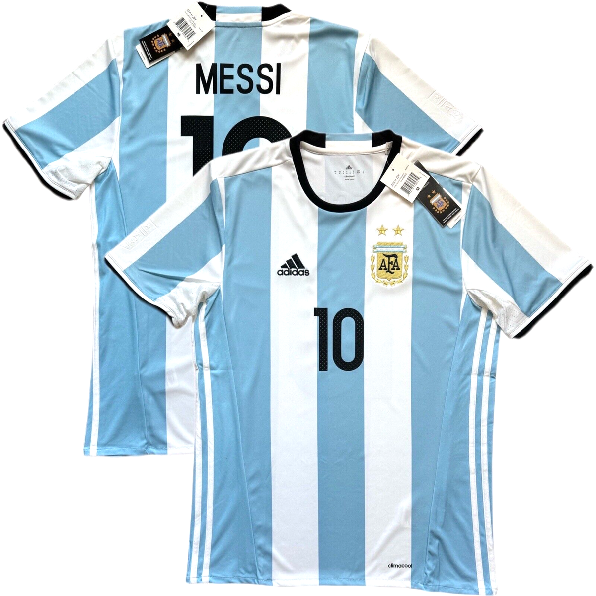 2016/17 Argentina Home Jersey #10 Messi Medium adidas Copa America