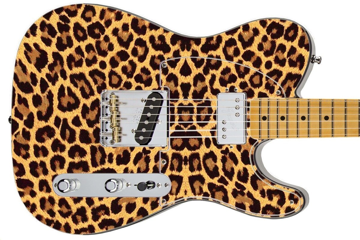 Guitar Wrap Skin Axe Re-Skin Iconic 80's Metal Rock Paul Stanley