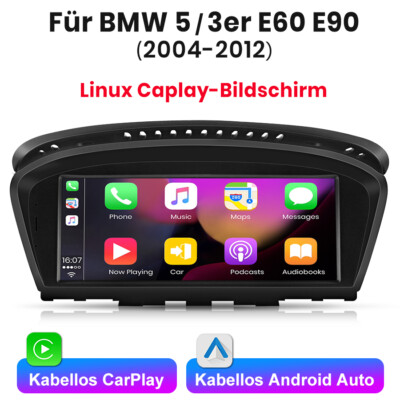 Für BMW 5er CCC E60 E61 E63 E90 E91 Linux CarPlay Android Auto Antoradio SWC BT