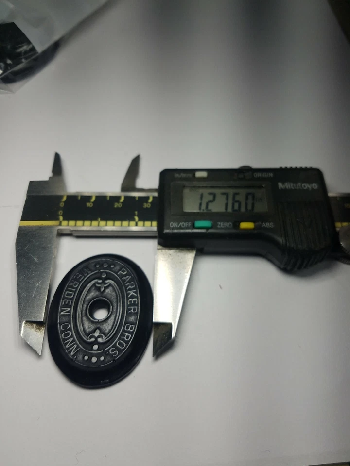 New Parker Brothers Meridian Conn. Polymer Pistol Grip Cap Gun Part Large - Image 2 of 3