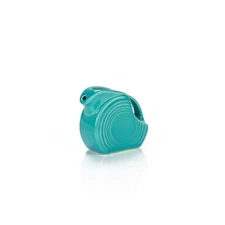 Fiesta® 5oz Miniature Disc Pitcher | Turquoise