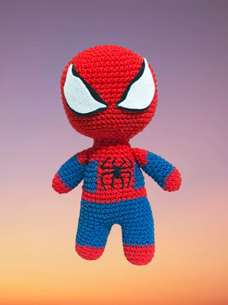 Spiderman Marvel Amigurumi Stuffed Toy Doll Handmade eBay