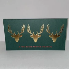 Papyrus Christmas Greeting Card A Few Bucks Money Enclosure