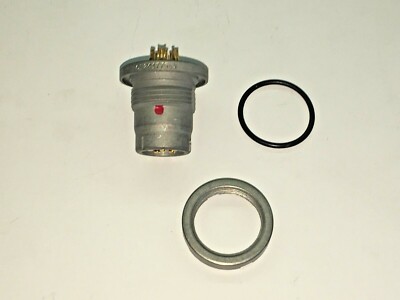 MC-ON241775-3, ON241775-3, MIL-CON, 6 PIN AUDIO PANEL MT RECEPTACLE SOLDER