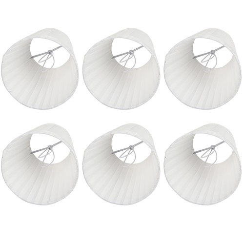 6PCS Fabric Chandelier Lampshade Wall Lamp Cover Shade For Living Room Bedroo US - Picture 17 of 23