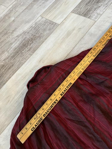 VINTAGE RARE PENDLETON RED VERTICAL STRIPE ORIGINAL BOARD SHIRT L OMBRÉ PLAID - Picture 11 of 13