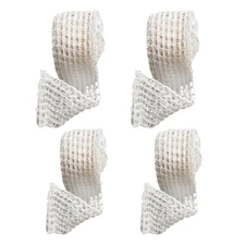 Meat Netting Food Grade 4 Rolls Meat Packaging Net Beef Netting Roll 1m+