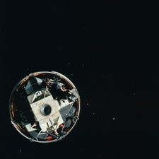 Apollo 15 Lunar Module 1971 Vintage NASA Space Photo Reprint Wall Art