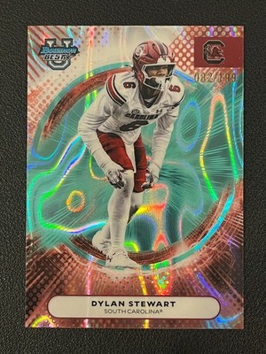 Dylan Stewart 2025 Bowman University's Best Aqua Lava Refractor /199