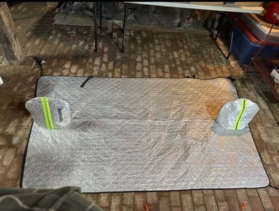 AstroAI 4-Layer Windshield Snow Cover for Ice, UV, Frost - Wiper & Mirror