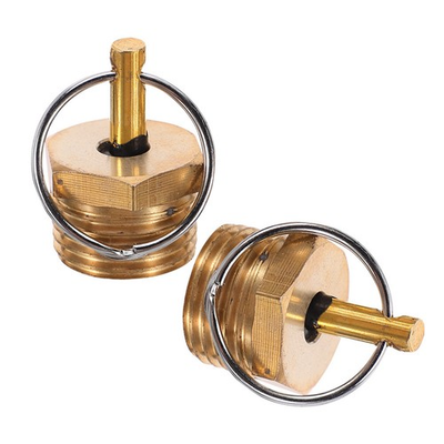 #ad 2pcs Manual Drainage Valve Waste Tank Valve Prevents Sink Clogged Overflow $15.45