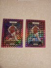 Declan Rice 2023-24 Panini Prizm Premier League #23 Pink Mosaic Prizm Arsenal
