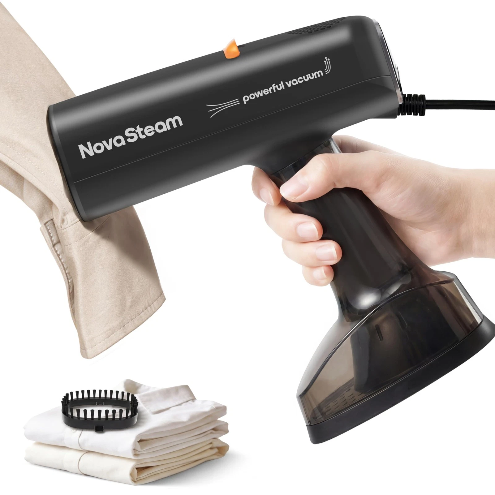Vacuum Steamer for Clothes Handheld，4500Pa Pure Force 2in1 Garment Clothing S...
Opens in a new wind