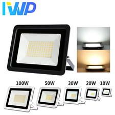 LED Floodlight Outside Light,Security Flood Lights, Outdoor Garden Lamp 10W-100W