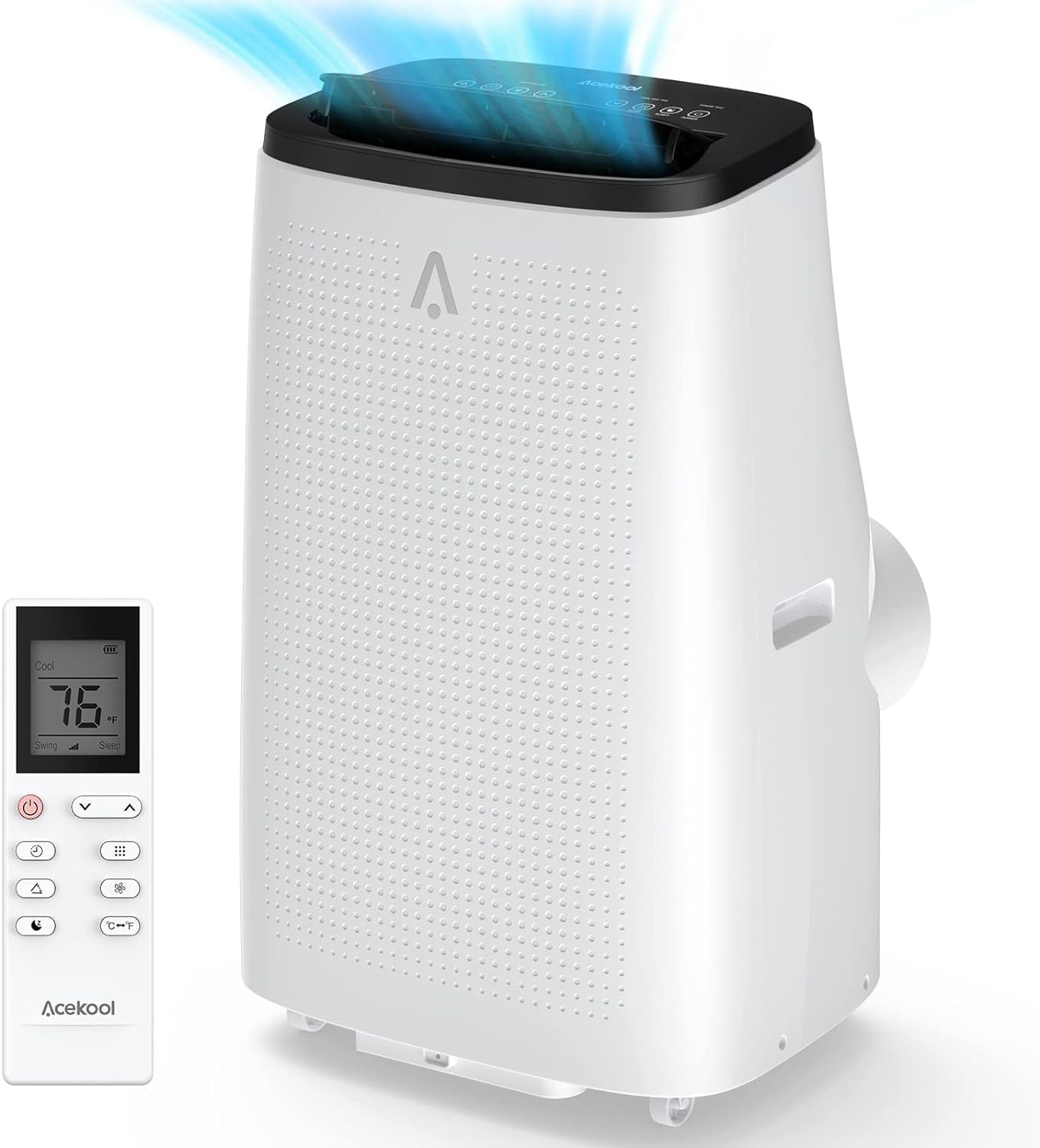 15,000 BTU Portable Air Conditioner Cool Up to 850 Sq.Ft. AC with Remote Control