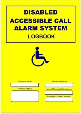 Disabled Call Alarm System Logbook by Docs-Store (Paperback Book)