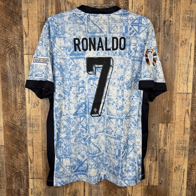 正規品　2024 ポルトガル代表AWAY #7 RONALDO インポートM ポルトガル代表 2024 ホーム 半袖 ユニフォーム No.7 ロナウド