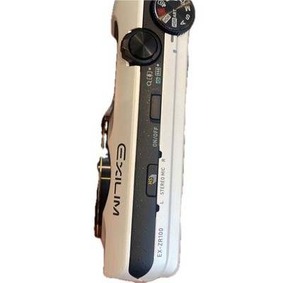 Casio EXILIM EX-ZR100 12.1 MP Digital Camera - Black for sale
