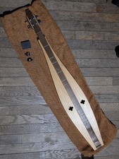 Vintage 4 String 36x6" Dulcimer By J Folks Works Good