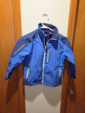 Boys Snozu Fleece Lined Jacket Blue Size 7/8
