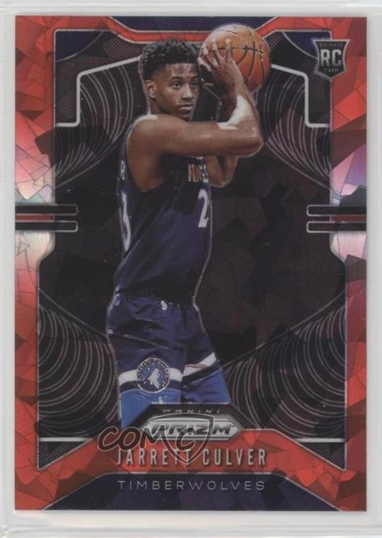 2019-20 Panini Prizm Rookie Red Ice Prizm Jarrett Culver #252 1c8
