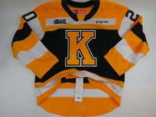 CCM Kingston Frontenacs OHL Pro Stock Game Worn Hockey Jersey #20 MARTIN Size 54