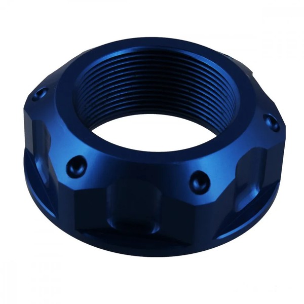 Mutter Lenkkopf M25X1.00Mm Alu Blau FüR Kawasaki Z 250 SL Bj. 2015-image