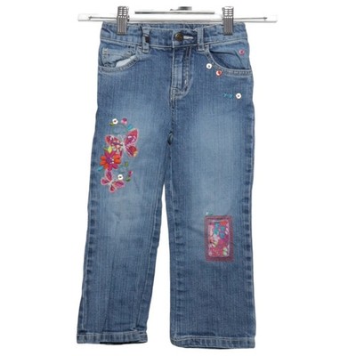The Children's Place, Jeans, Größe: 104, Blau/Mehrfarbig, Print, Denim #PlH