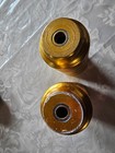 Vintage 2 gold and Silver Bike Pegs - Steel 4.25" — photo 2