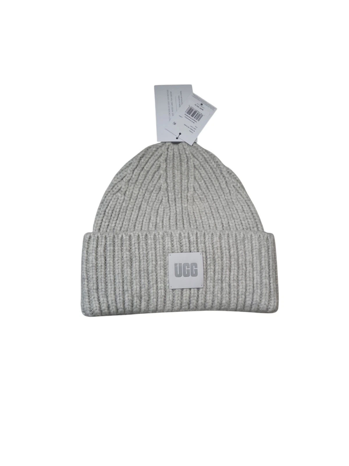 UGG Men's Chunky Rib Beanie(Light Grey)