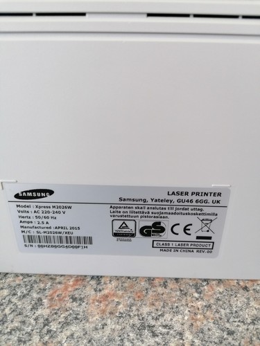 Samsung Xpress M2026W A4 Mono Wireless, Black & White Laser Printer (20 ppm) - Picture 20 of 20