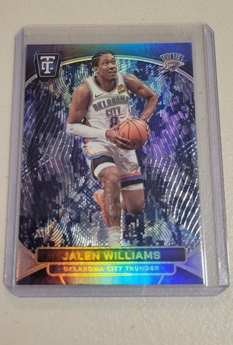 Jalen Williams [Camo Platinum Mirror] #106 2024 Panini Totally Certified card