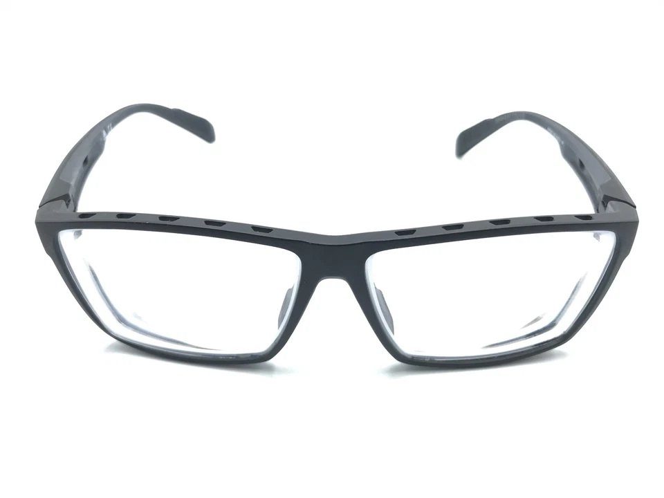 Adidas SP5007 002 Negro Gris Cuadrado Anteojos Monturas 60-13 140 Deportes Hombres Mujeres Foto 2 de 4