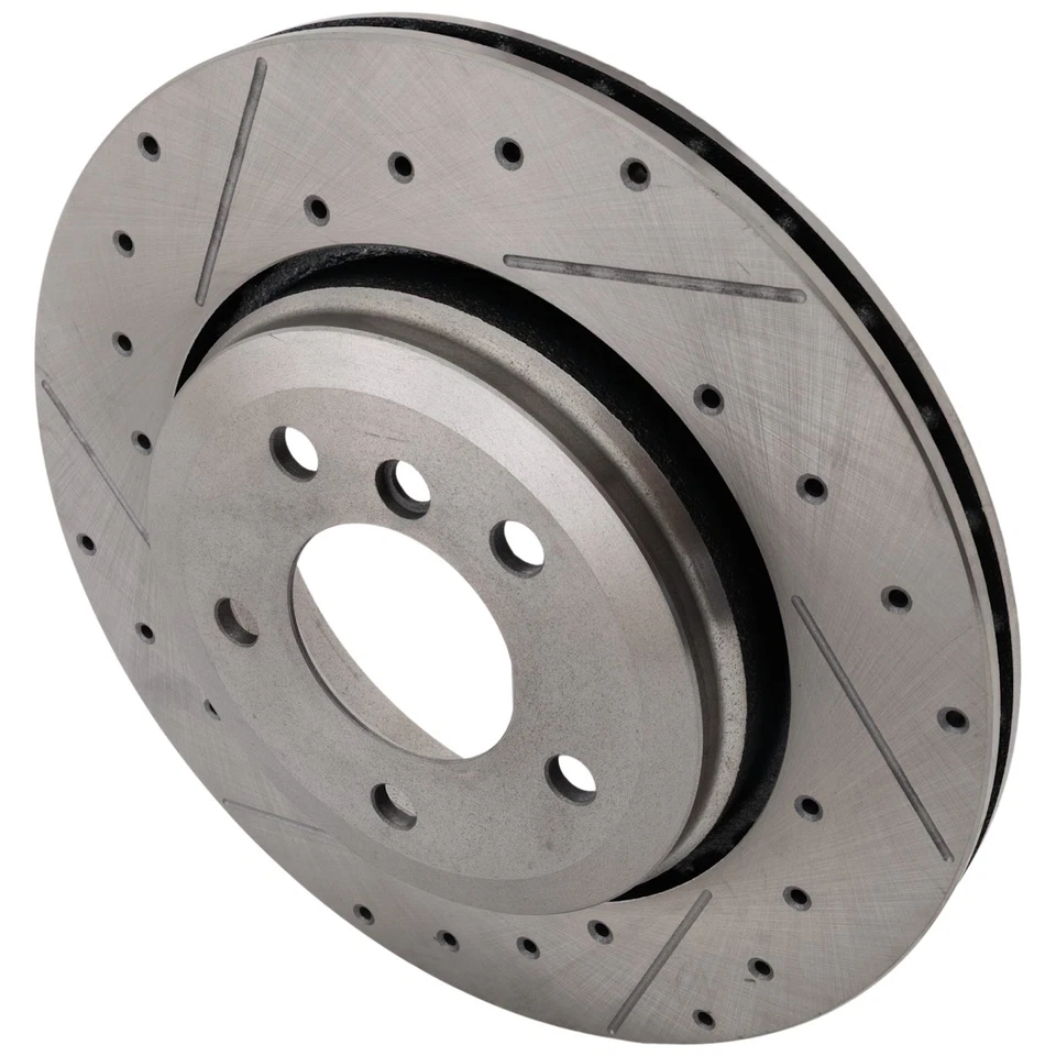 后刹车盘转子适用于 330 E46 3 系列宝马 330Ci E90 330i 330xi 2001 - 2005 — 第 4/4 张图片