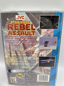 Sega CD Game Star Wars Rebel Assault CIB Complete In Box Great Shape !