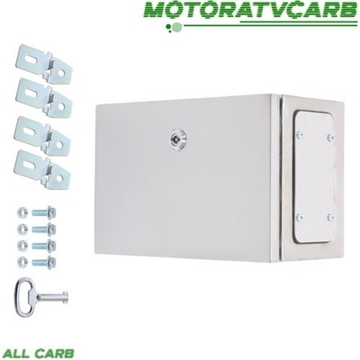 ALL-CARB 1Pack 12'' x 8'' x 6'' Electrical Box And Accessories NEMA 4X IP66 Grade