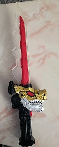Power Rangers Dino Fury Chromafury Saber 18" Sword Light & Sound Works READ