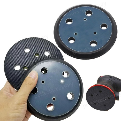For Porter Cable 13904 13909 333 334 332 5" 5-Hole Hook & Loop Orbit Sander Pad - Picture 2 of 8