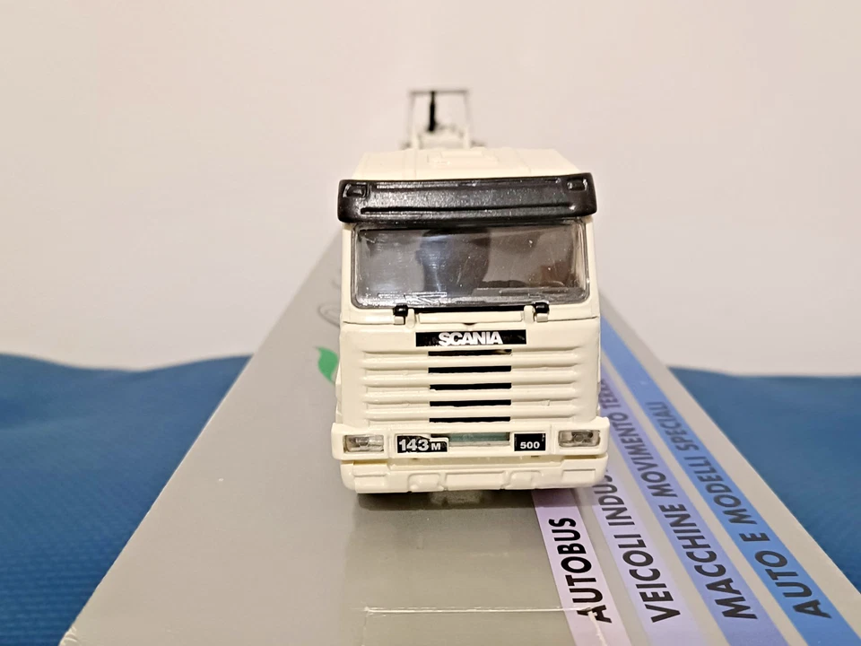 OLD CARS  Scania 3 assi pianale Cometto e Fiat Allis FL20 1/43  ( Rarità) - Immagine 4 di 4