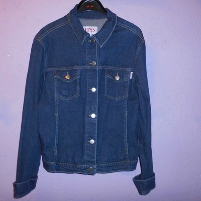 Jeansjacke Venus Italy Jeans Denim Jacke Gr M Unisex Freizeitjacke Jacken Cotton