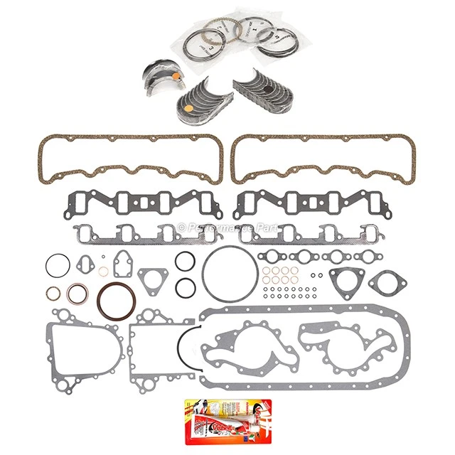 Juego completo de juntas cojinetes anillos aptos 92-02 GMC Chevrolet 6,5 L OHV diésel Foto 2 de 4