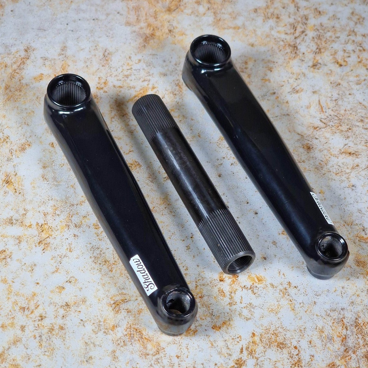 Shadow Conspiracy Finest BMX Cranks 10mm 165mm 170mm 175mm Black