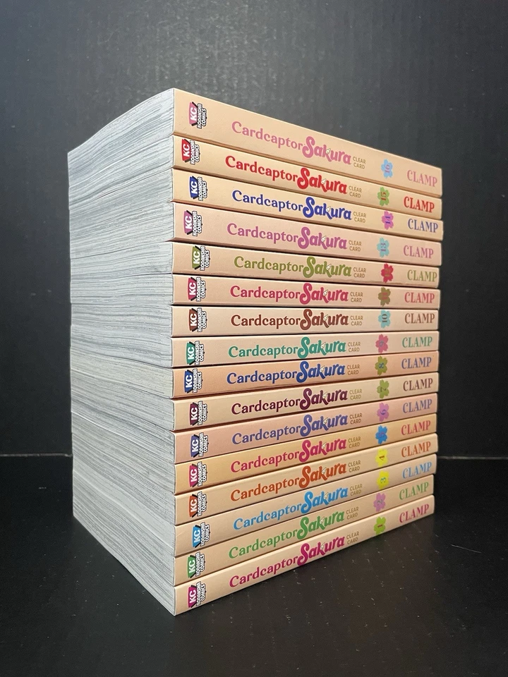 Cardcaptor Sakura Manga Clear Card Volumes 1-16 Authentic Kondansha New English - Image 2 of 4