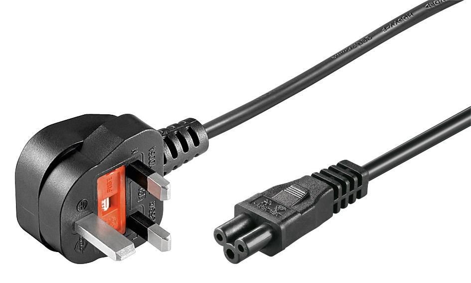 MicroConnect PE090830 Power Cord 3m UK / C5 Black
