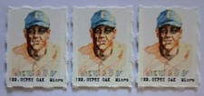 (3) BIZ MACKEY Rare Negro League Gypsy Oak Micro Gumball Machine Baseball Cards
