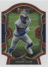 2020 Panini Select Concourse Maroon Prizm Die-Cut Jordan Fuller #75 0i27