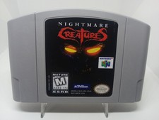 Nightmare Creatures (Nintendo 64, N64) Reconditioned! Authentic!