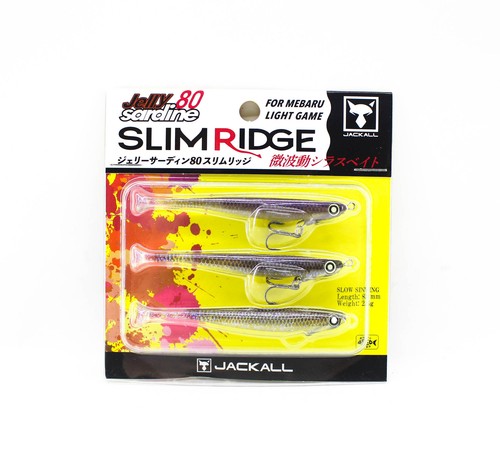 Jackall Jelly Sardine 80mm Slim Ridge Sinking Lure Prism Jelly (0643)